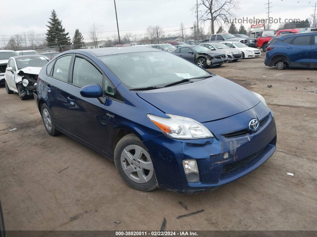 2011 Toyota Prius Three Blue vin: JTDKN3DU4B1394690