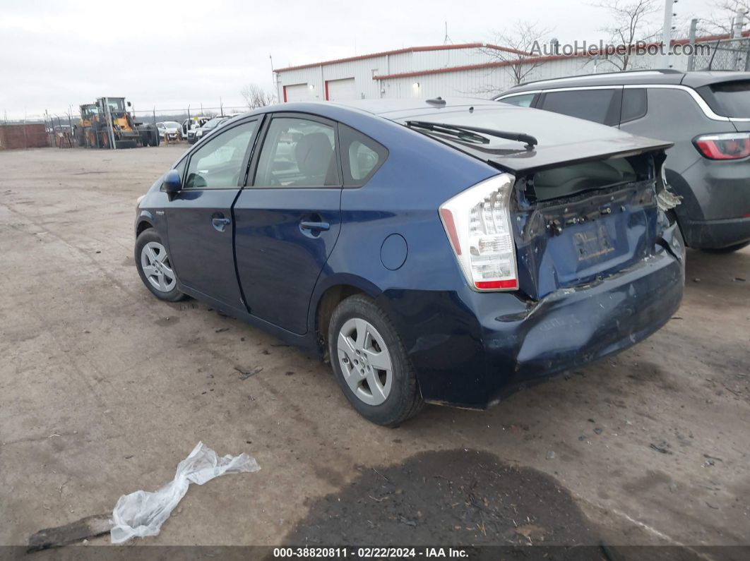 2011 Toyota Prius Three Blue vin: JTDKN3DU4B1394690