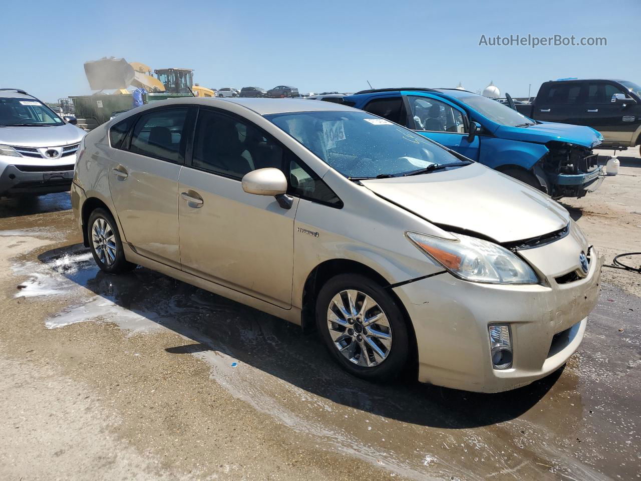 2011 Toyota Prius  Beige vin: JTDKN3DU4B1420589