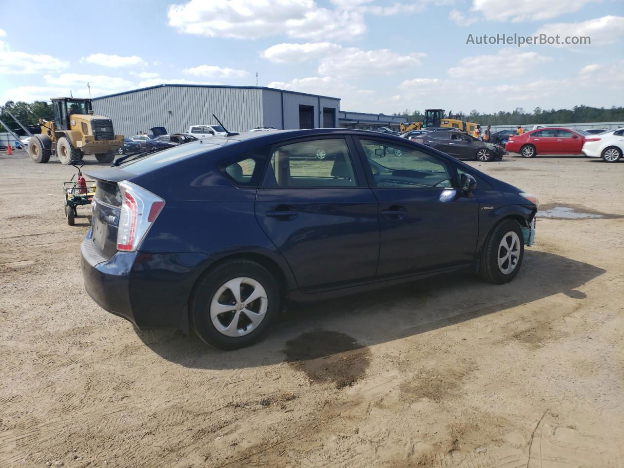 2012 Toyota Prius  Blue vin: JTDKN3DU4C1514473