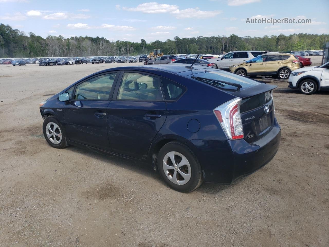 2012 Toyota Prius  Blue vin: JTDKN3DU4C1514473