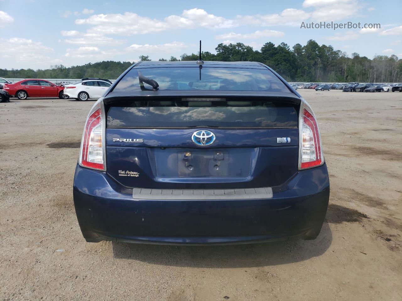 2012 Toyota Prius  Blue vin: JTDKN3DU4C1514473