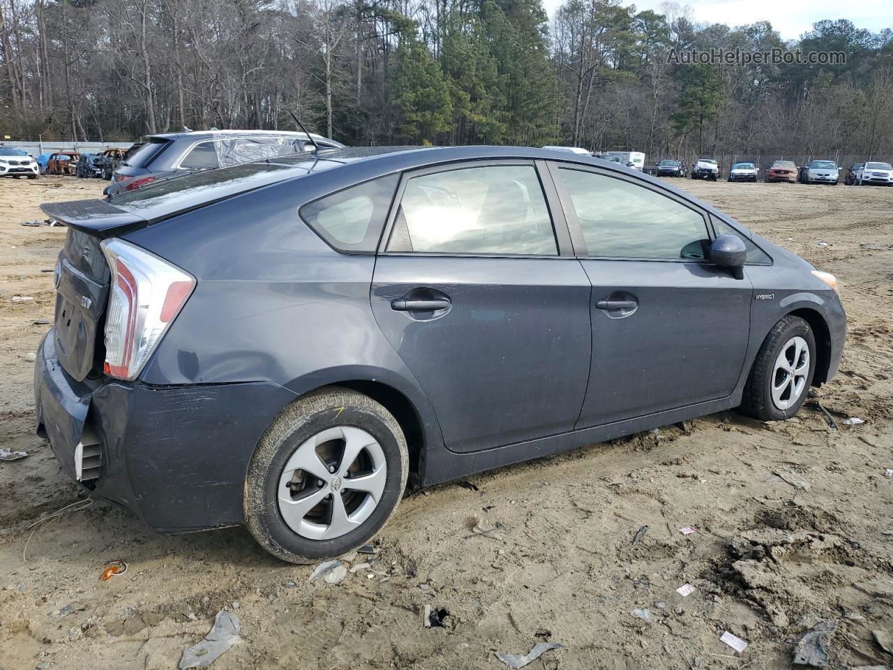 2012 Toyota Prius  Charcoal vin: JTDKN3DU4C1514733