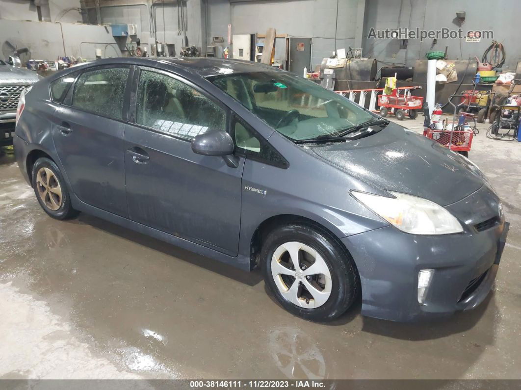 2012 Toyota Prius Three Gray vin: JTDKN3DU4C1549059