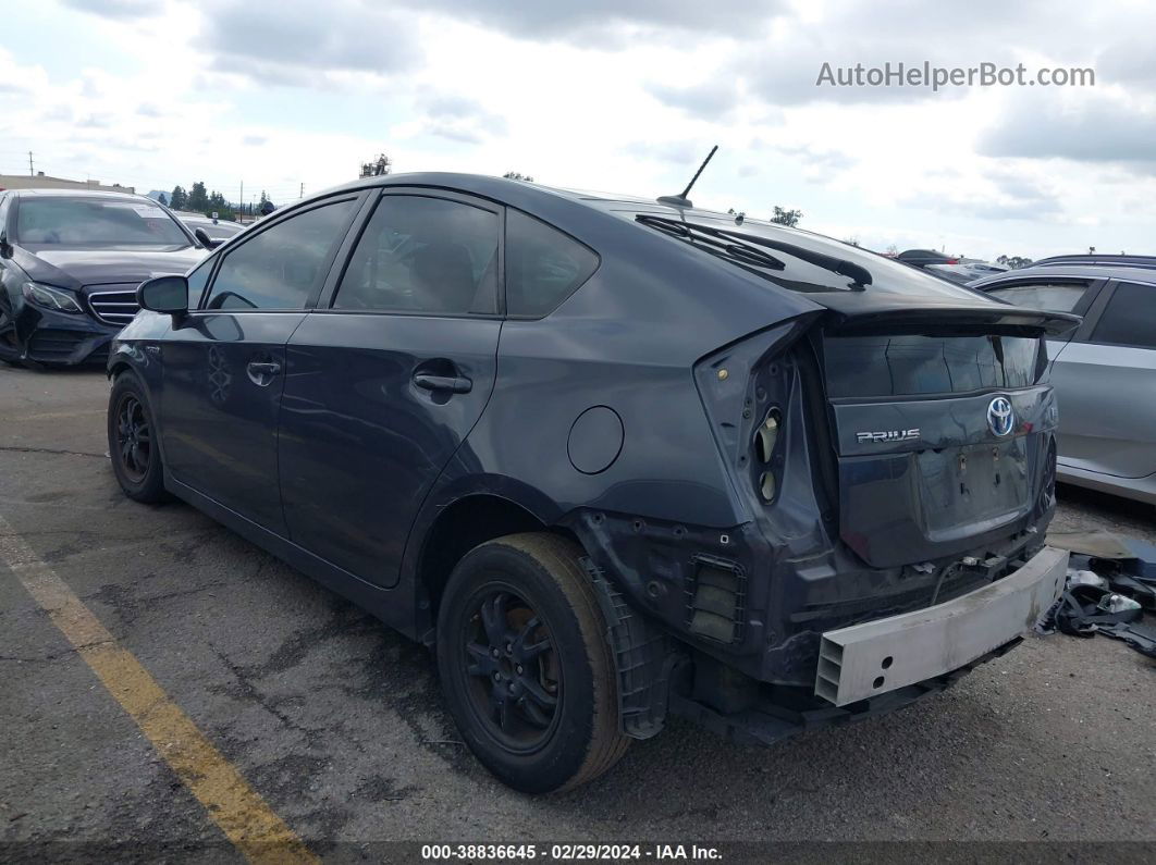 2012 Toyota Prius Four Серый vin: JTDKN3DU4C1552737