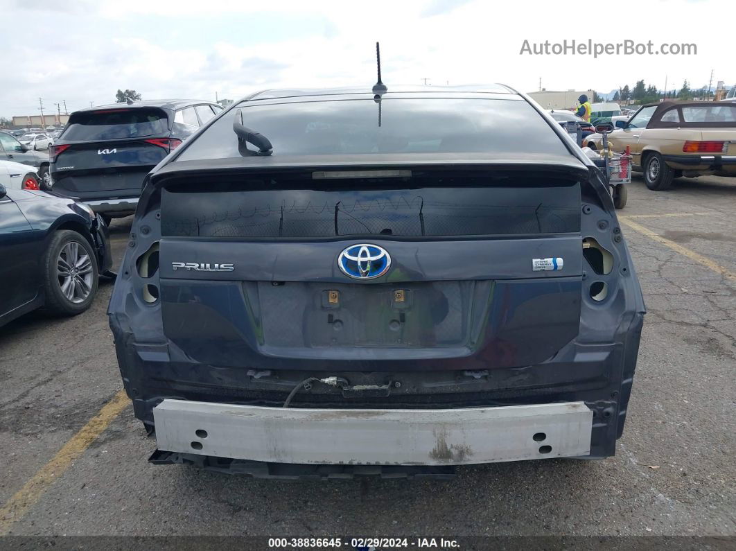 2012 Toyota Prius Four Серый vin: JTDKN3DU4C1552737