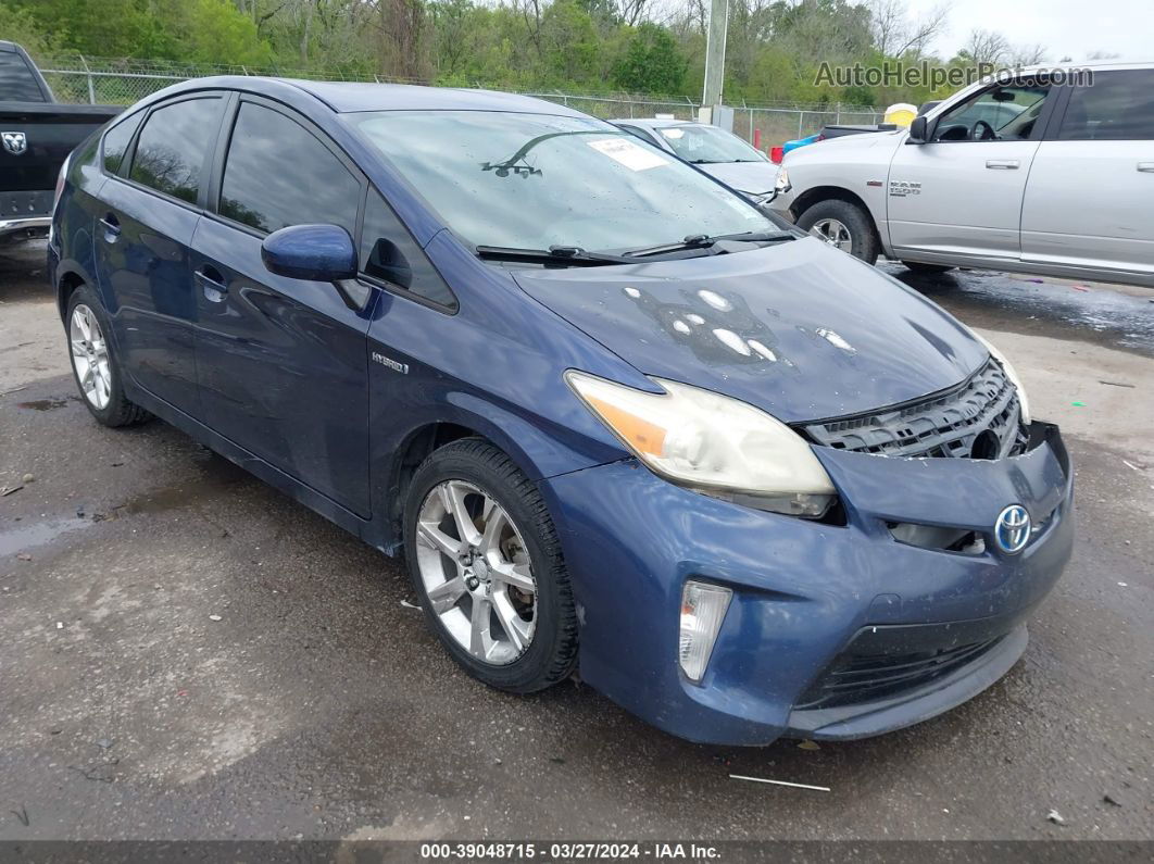 2012 Toyota Prius Two Blue vin: JTDKN3DU4C1582529