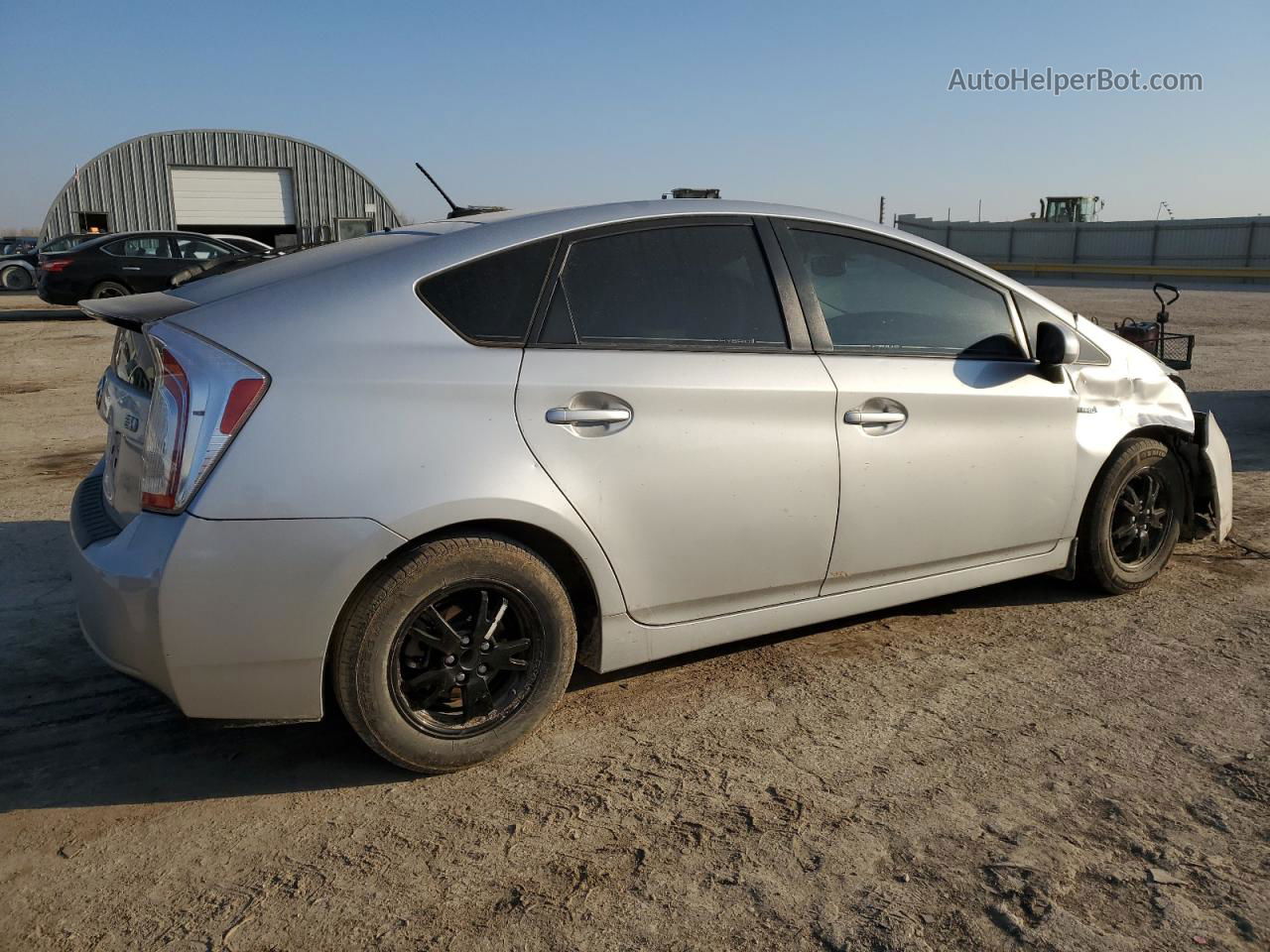 2012 Toyota Prius  Silver vin: JTDKN3DU4C5393002