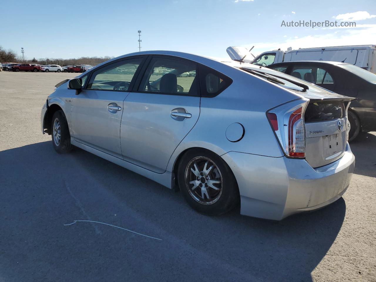 2012 Toyota Prius  Silver vin: JTDKN3DU4C5428380