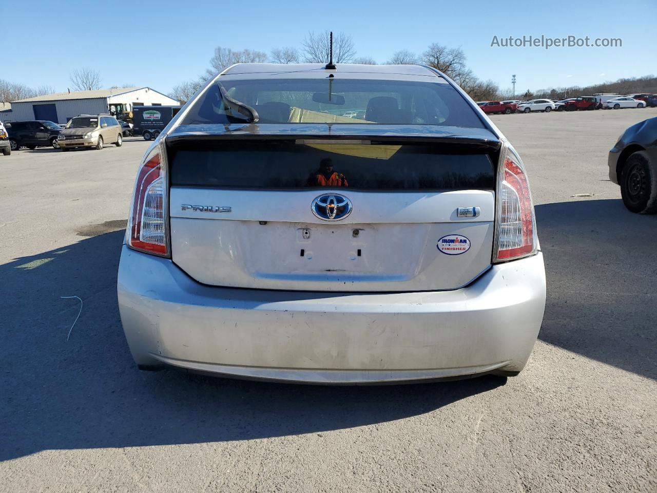 2012 Toyota Prius  Silver vin: JTDKN3DU4C5428380