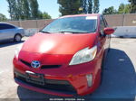 2012 Toyota Prius Four Красный vin: JTDKN3DU4C5437788