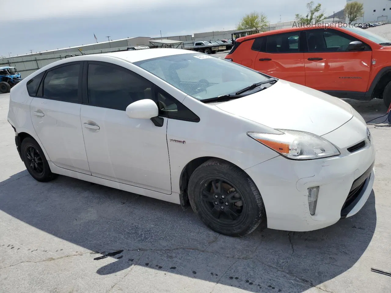 2012 Toyota Prius  White vin: JTDKN3DU4C5503952