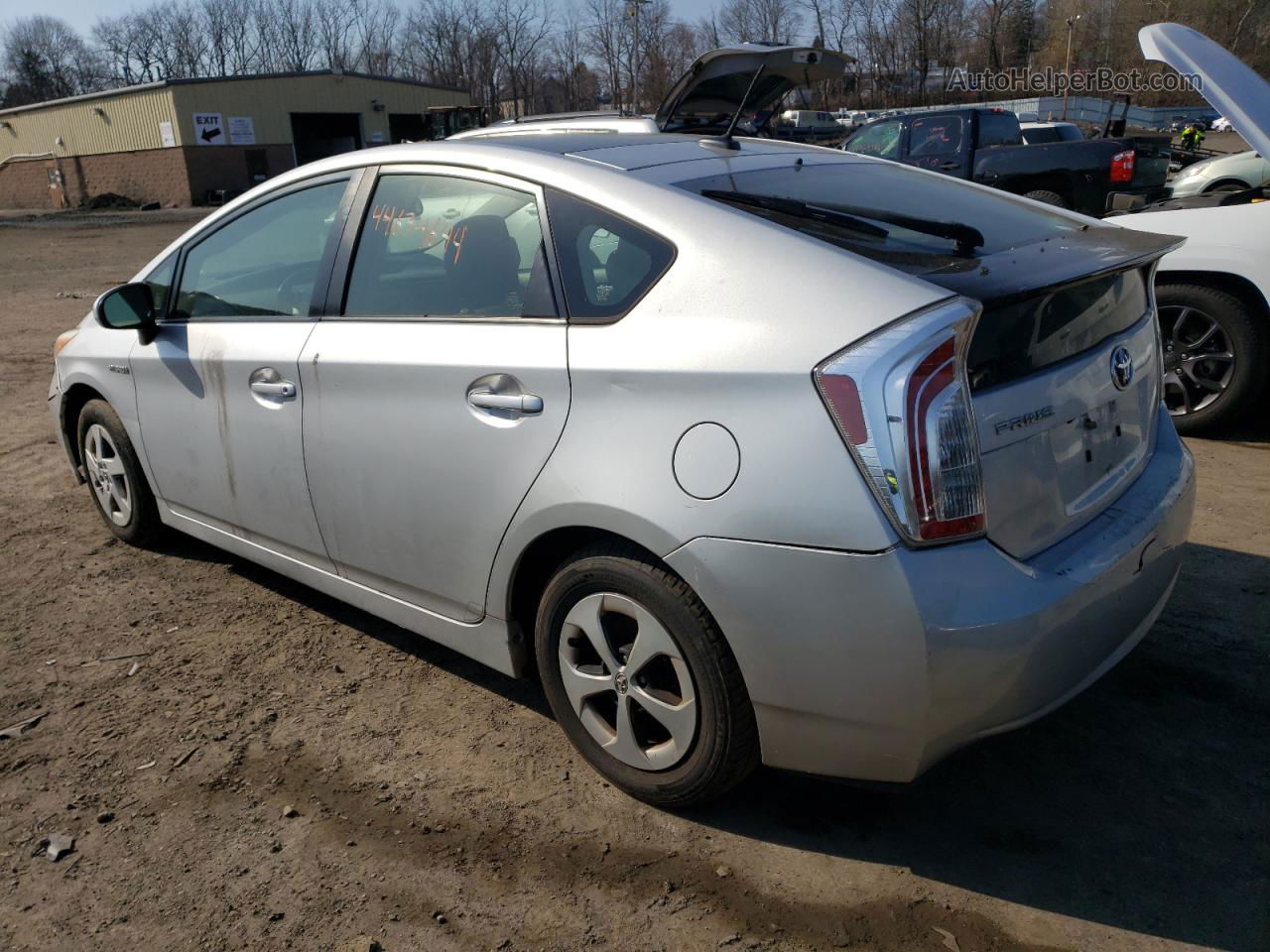 2012 Toyota Prius  Серебряный vin: JTDKN3DU4C5520072