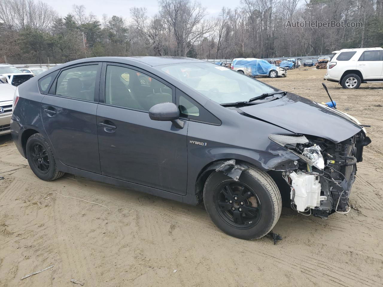 2013 Toyota Prius  Gray vin: JTDKN3DU4D1674516