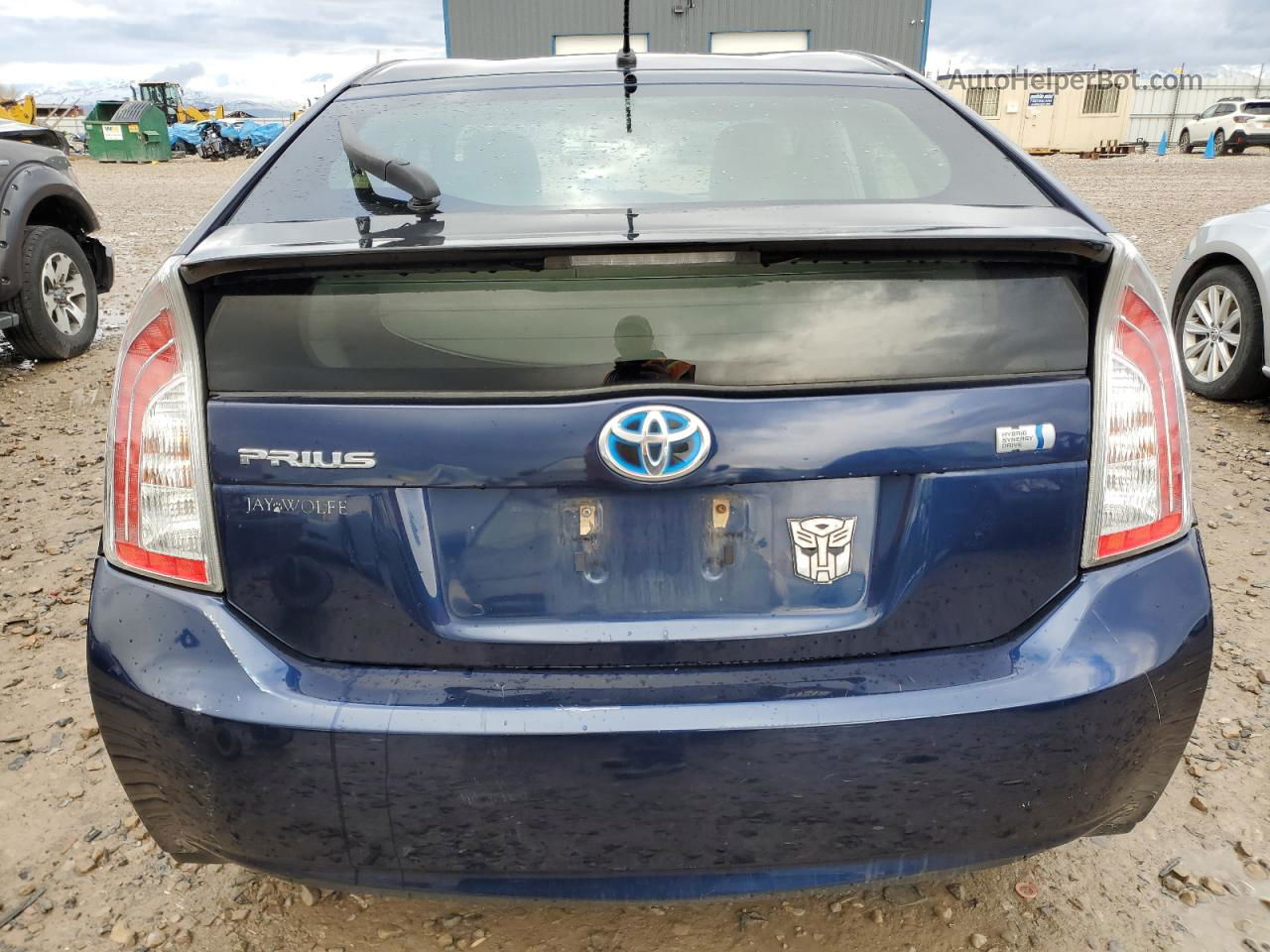 2013 Toyota Prius  Blue vin: JTDKN3DU4D1720572