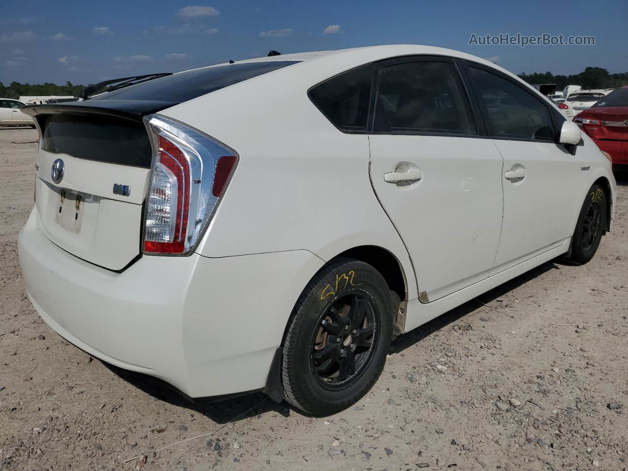 2013 Toyota Prius  Белый vin: JTDKN3DU4D1721656