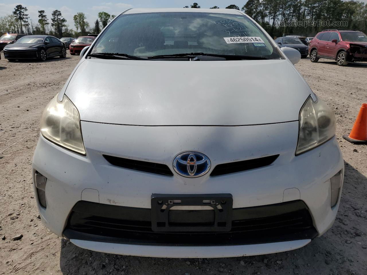 2013 Toyota Prius  Белый vin: JTDKN3DU4D1721656