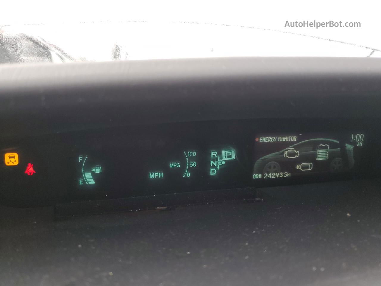 2013 Toyota Prius  Серебряный vin: JTDKN3DU4D5573291