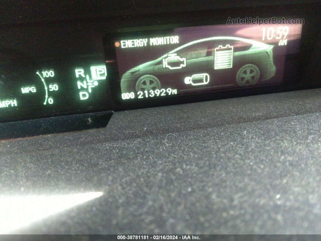 2014 Toyota Prius Two Серебряный vin: JTDKN3DU4E0389807