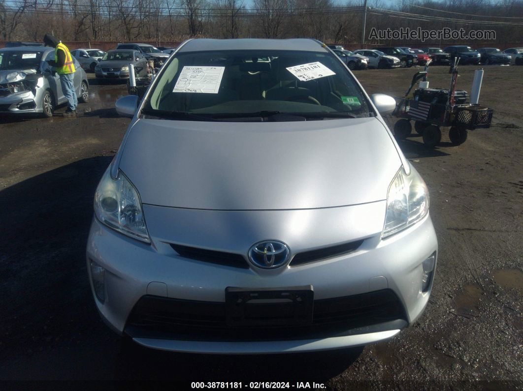 2014 Toyota Prius Two Silver vin: JTDKN3DU4E0389807