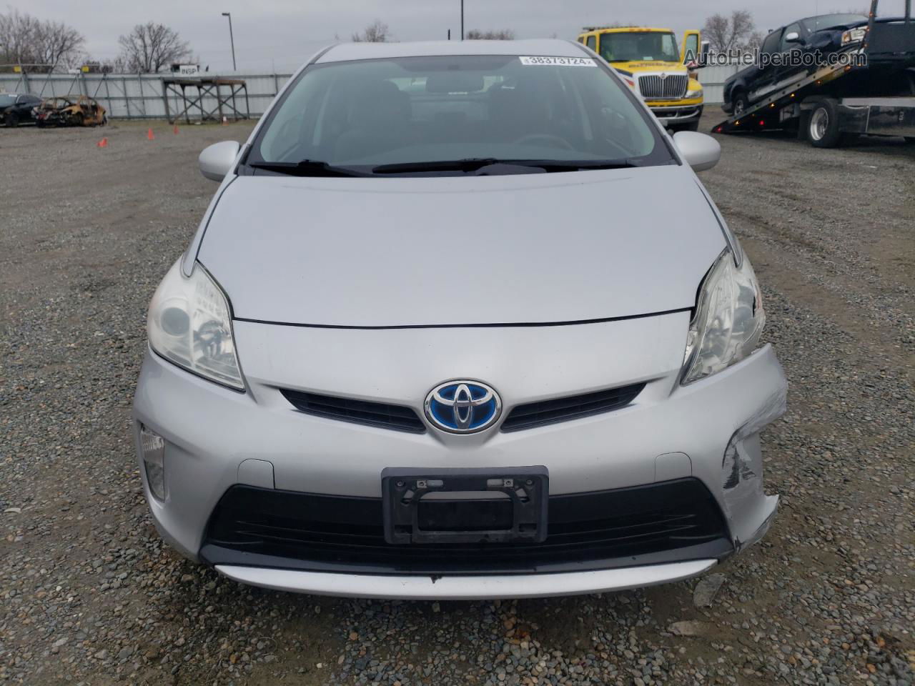 2014 Toyota Prius  Silver vin: JTDKN3DU4E1736661