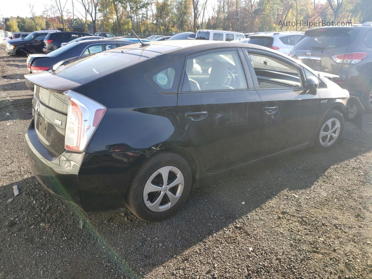 2014 Toyota Prius  Black vin: JTDKN3DU4E1757915