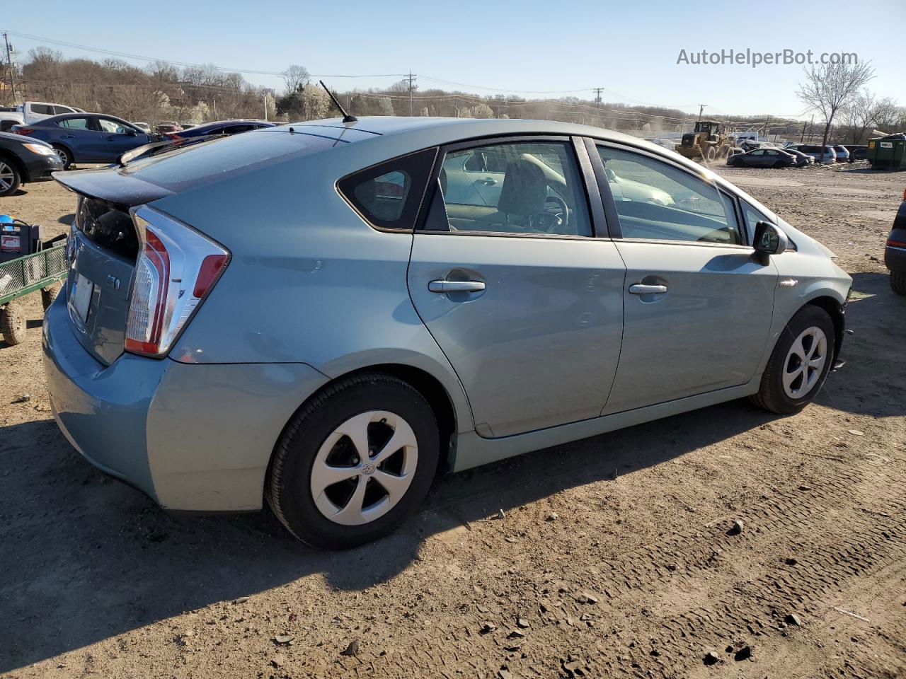 2014 Toyota Prius  Blue vin: JTDKN3DU4E1763052