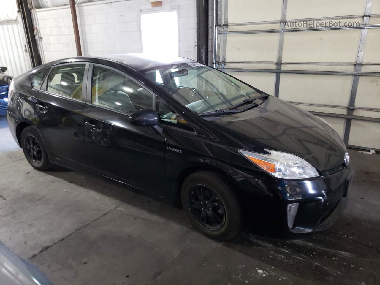 2014 Toyota Prius  Black vin: JTDKN3DU4E1777145