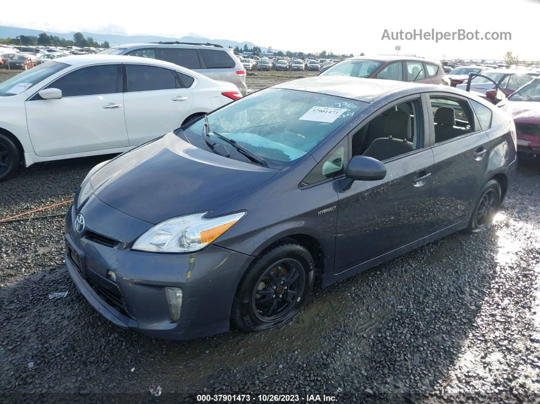 2014 Toyota Prius Two Gray vin: JTDKN3DU4E1778330