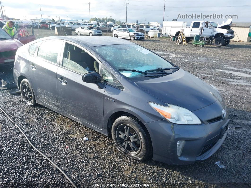 2014 Toyota Prius Two Gray vin: JTDKN3DU4E1778330