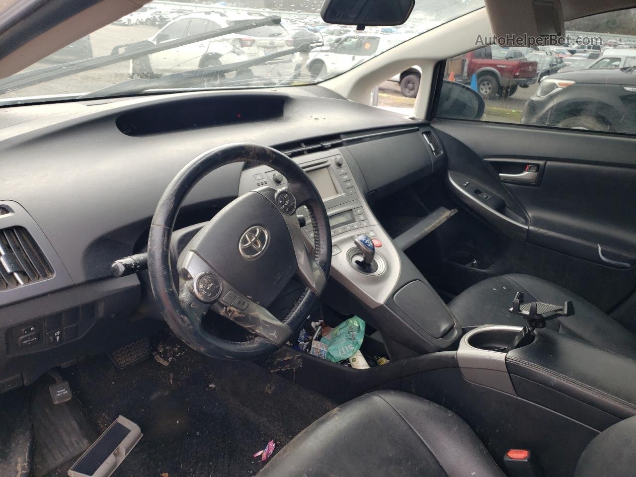 2015 Toyota Prius  Белый vin: JTDKN3DU4F0424380