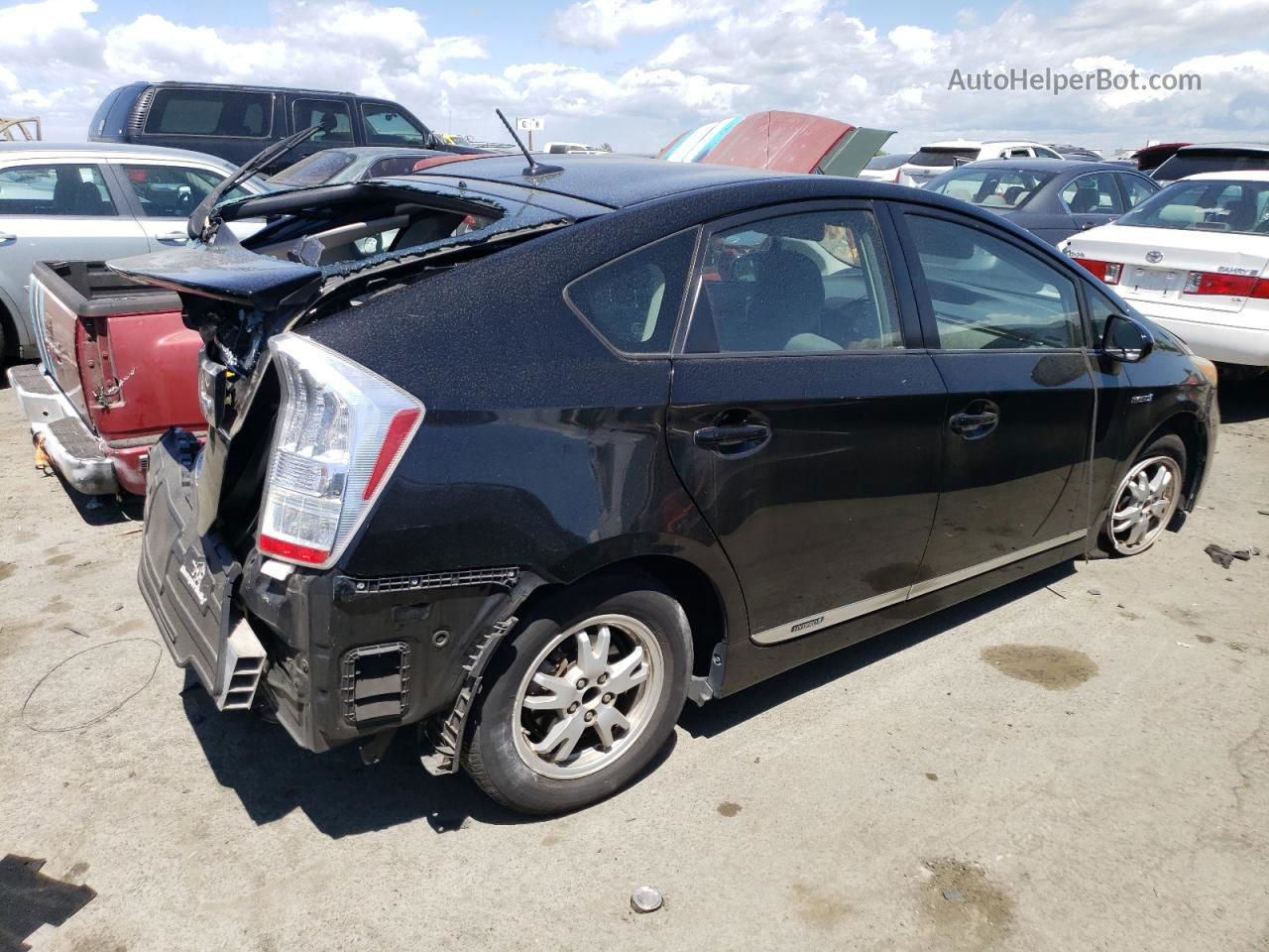 2011 Toyota Prius  Black vin: JTDKN3DU5B0246375