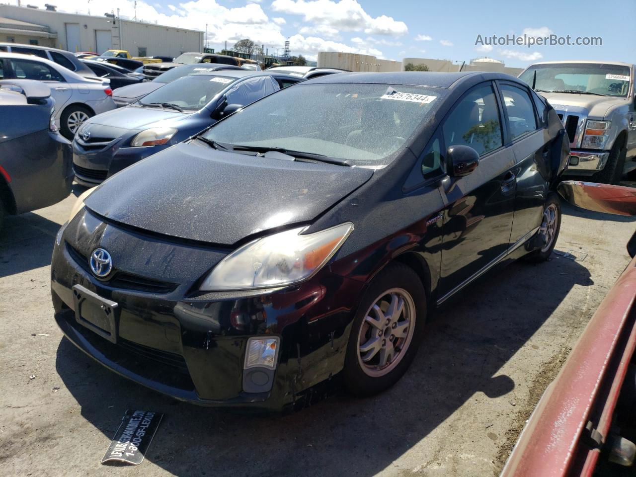 2011 Toyota Prius  Черный vin: JTDKN3DU5B0246375