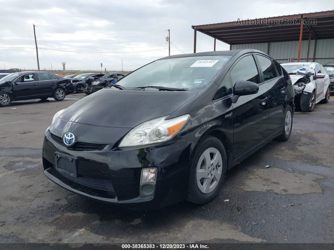 2011 Toyota Prius Two Black vin: JTDKN3DU5B5337035