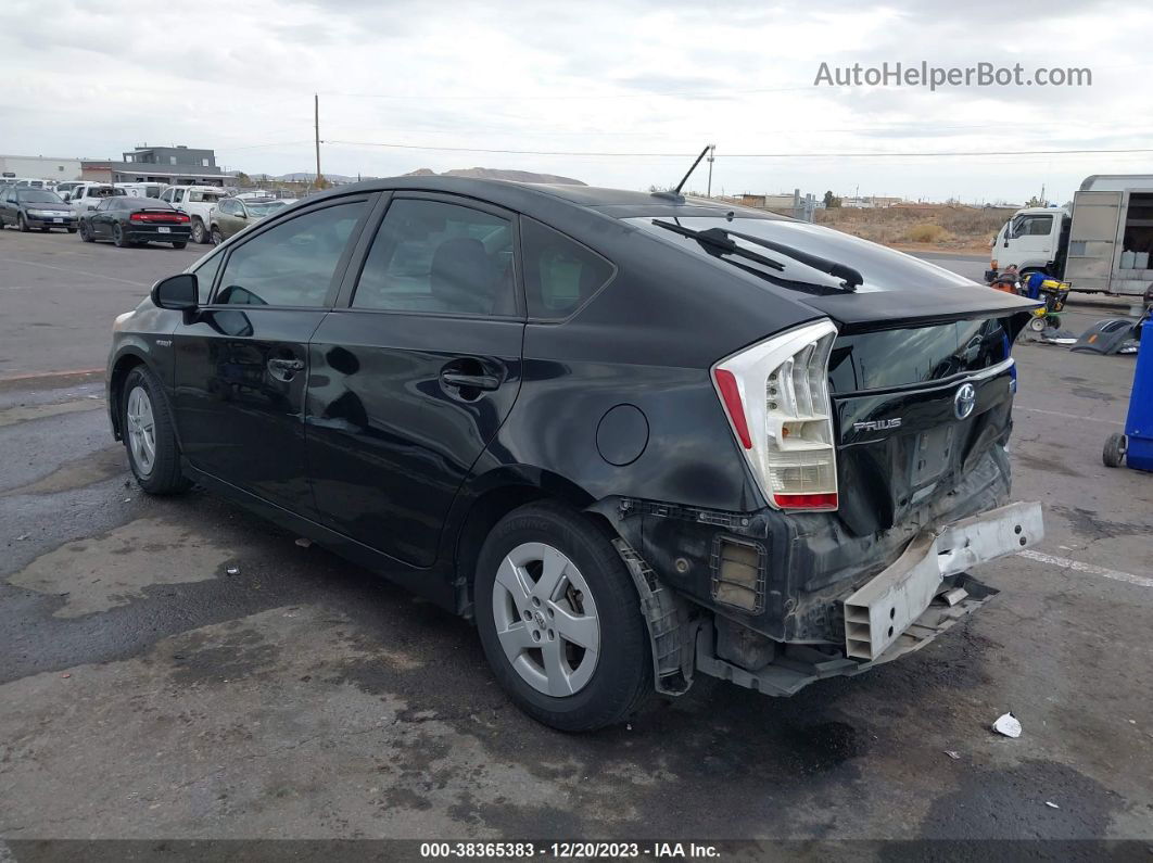 2011 Toyota Prius Two Black vin: JTDKN3DU5B5337035