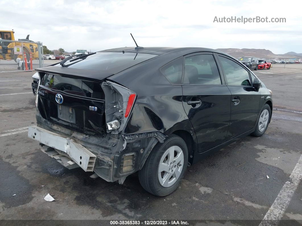 2011 Toyota Prius Two Black vin: JTDKN3DU5B5337035