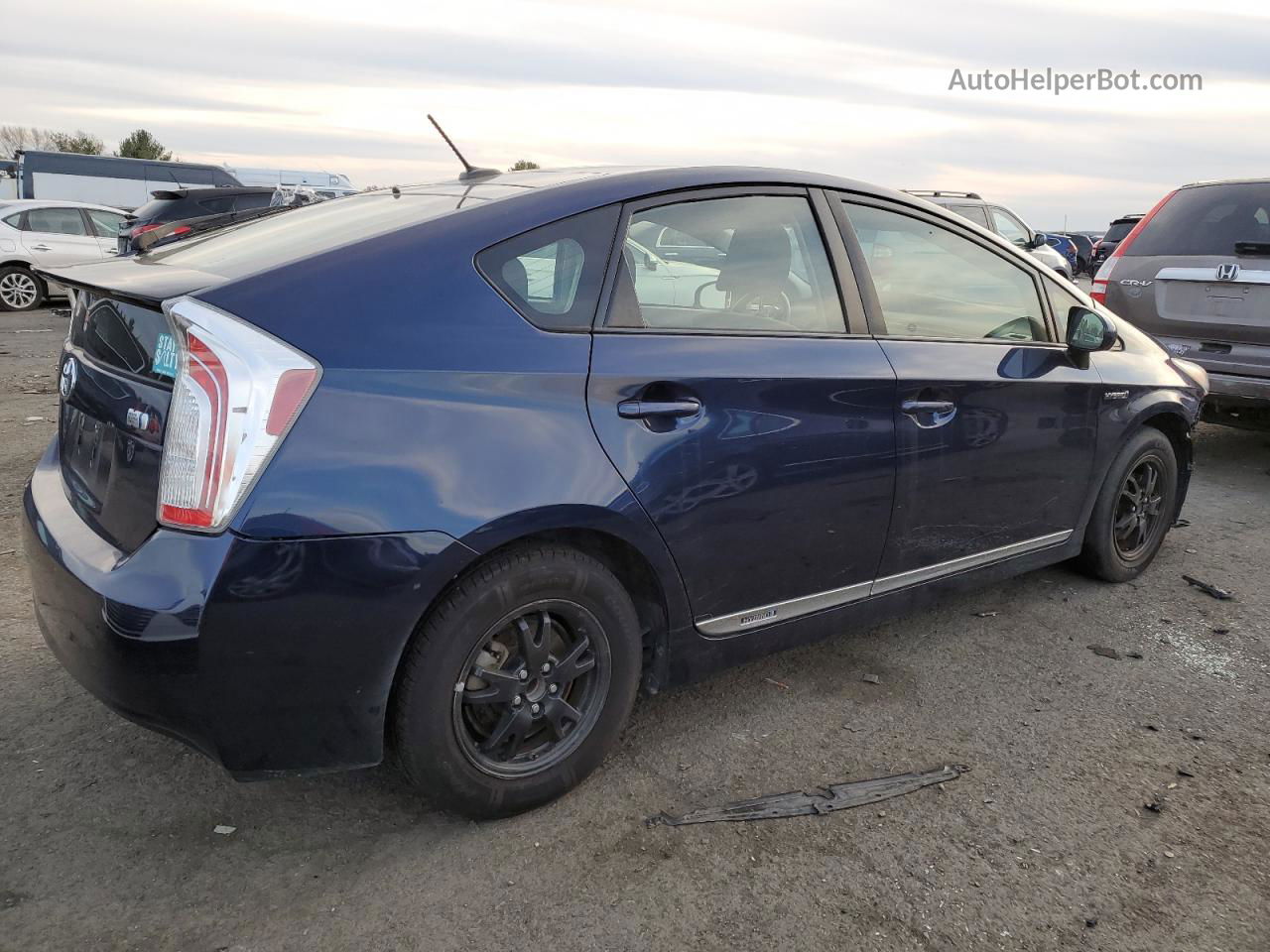 2012 Toyota Prius  Blue vin: JTDKN3DU5C1525353