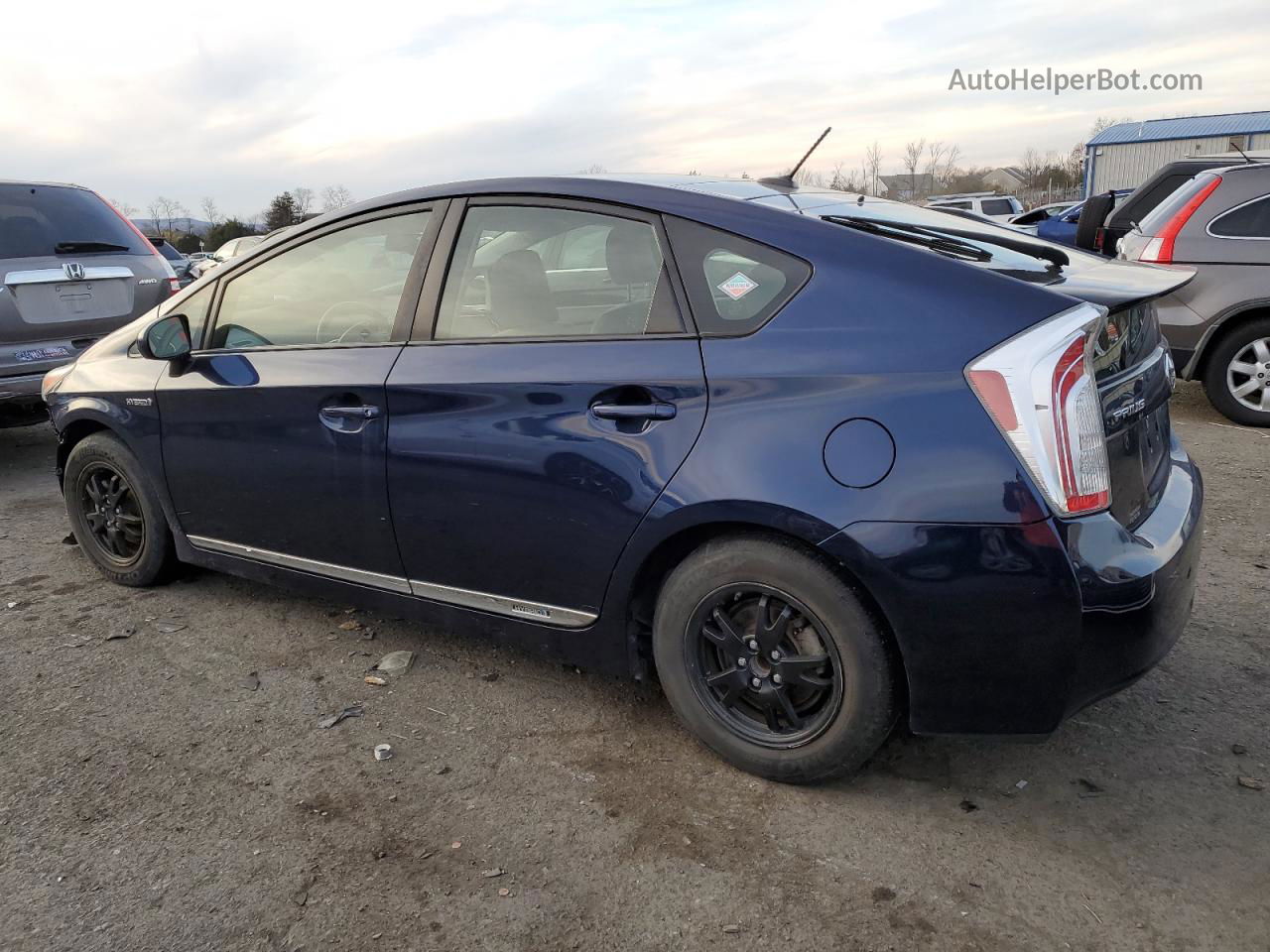 2012 Toyota Prius  Blue vin: JTDKN3DU5C1525353