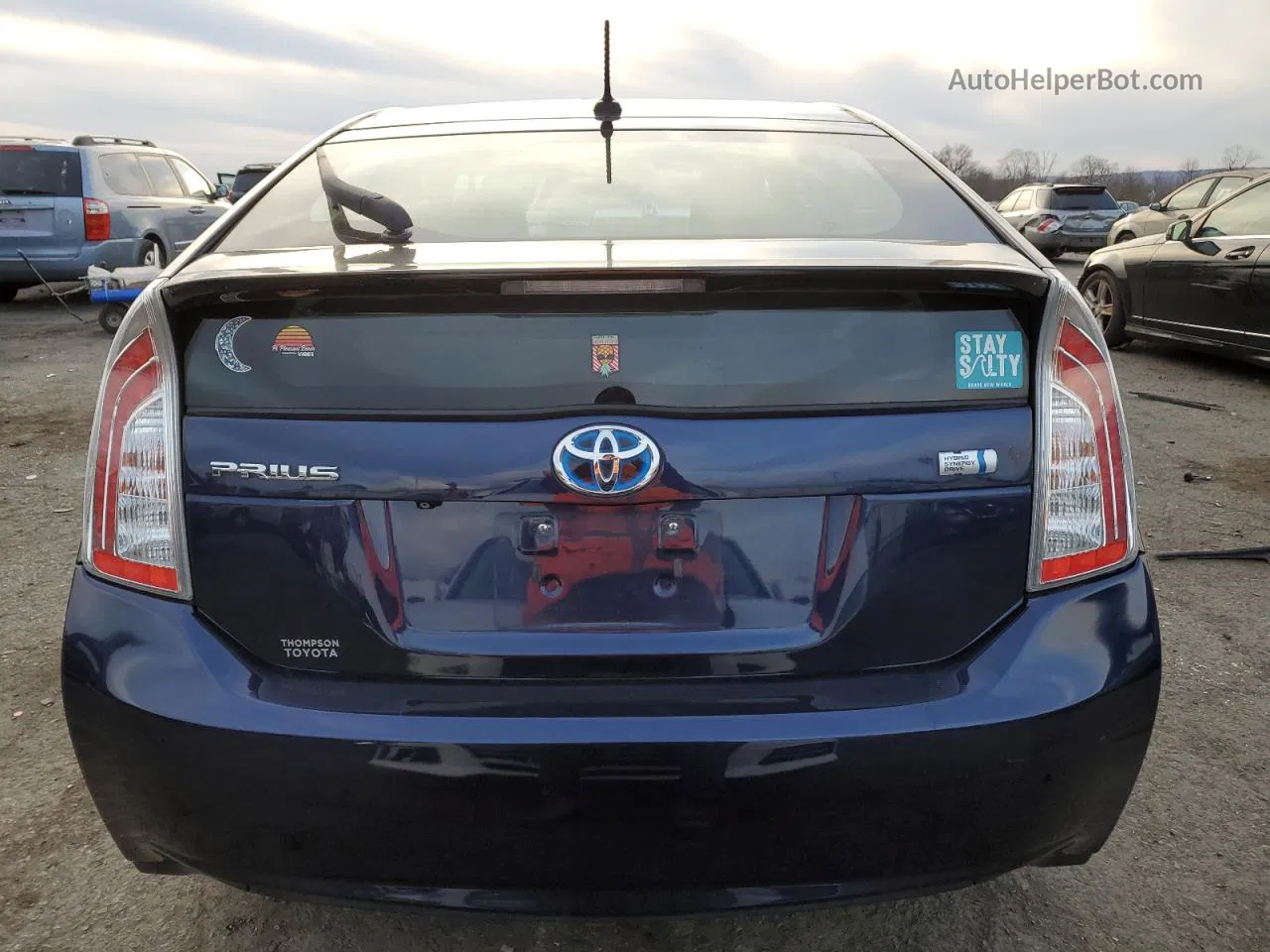 2012 Toyota Prius  Blue vin: JTDKN3DU5C1525353