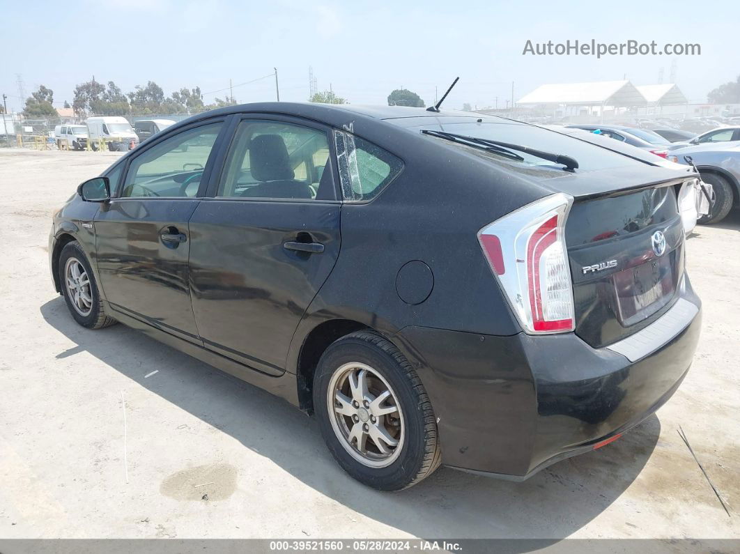 2012 Toyota Prius Two Black vin: JTDKN3DU5C1561009