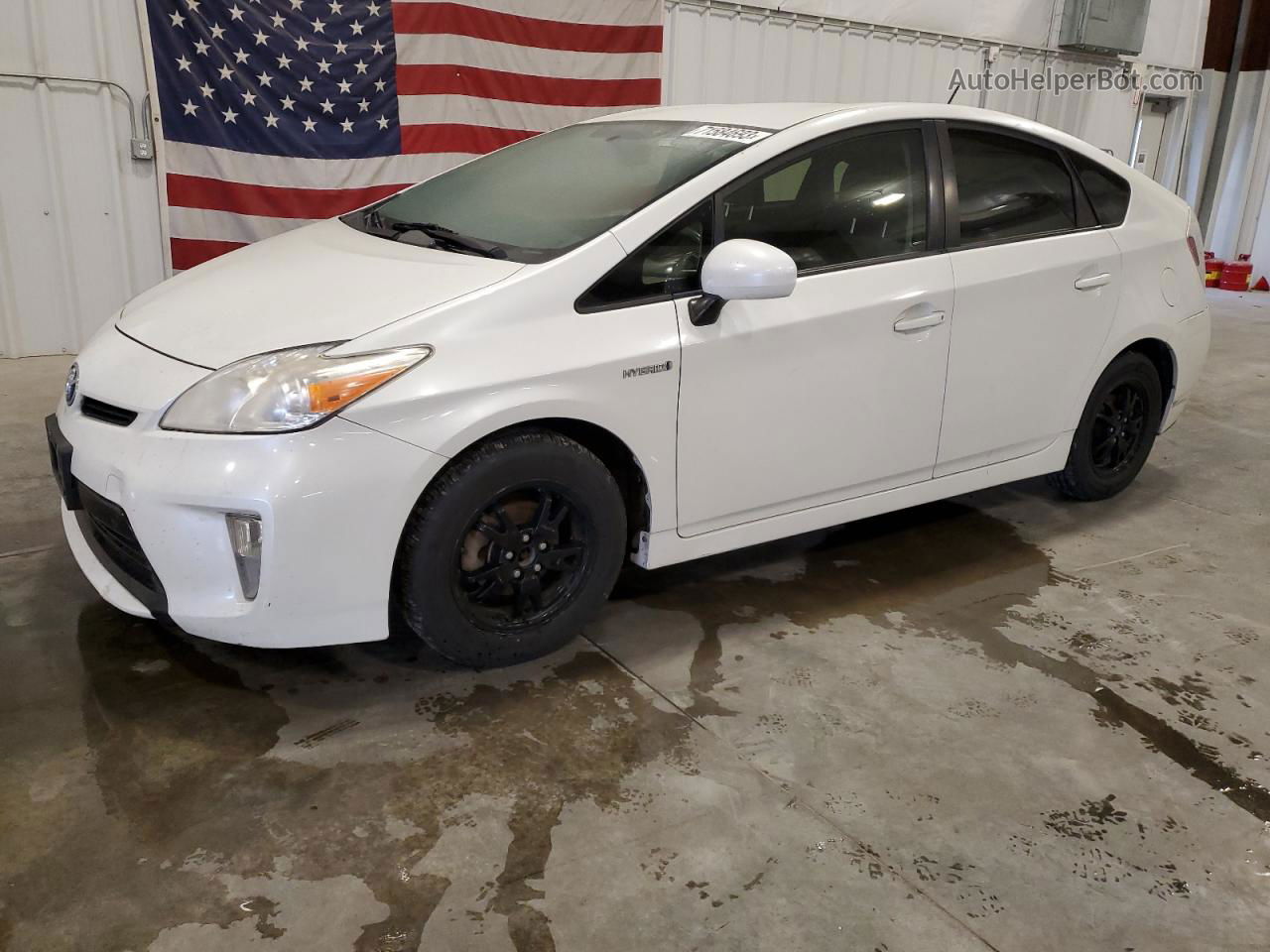 2012 Toyota Prius  White vin: JTDKN3DU5C1613710