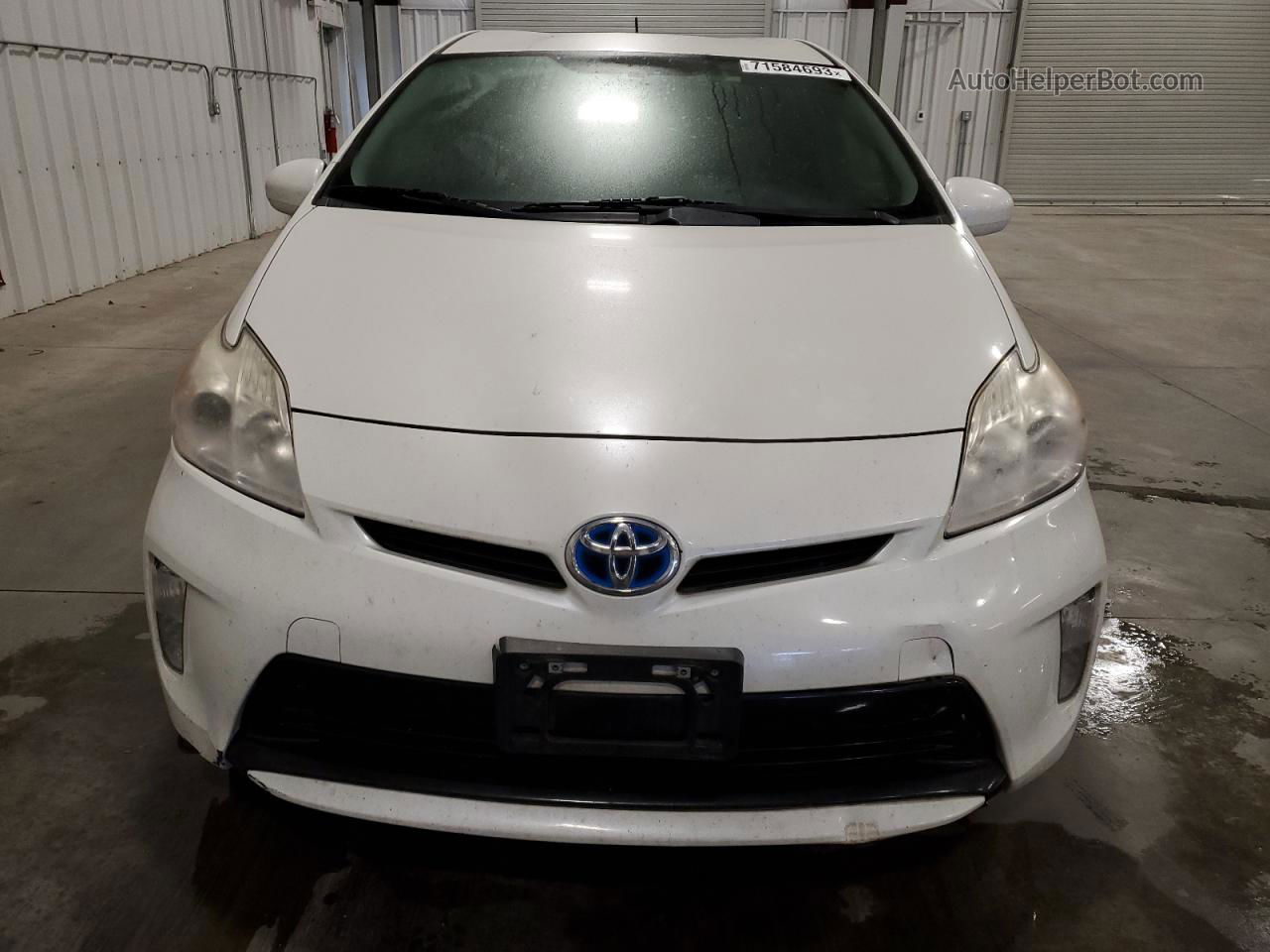 2012 Toyota Prius  White vin: JTDKN3DU5C1613710