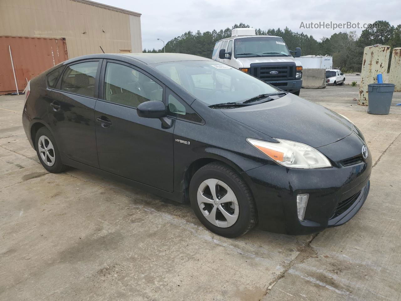 2012 Toyota Prius  Black vin: JTDKN3DU5C5378900