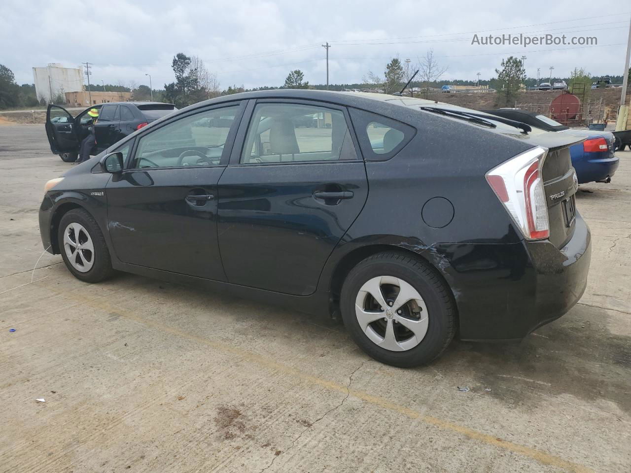 2012 Toyota Prius  Black vin: JTDKN3DU5C5378900