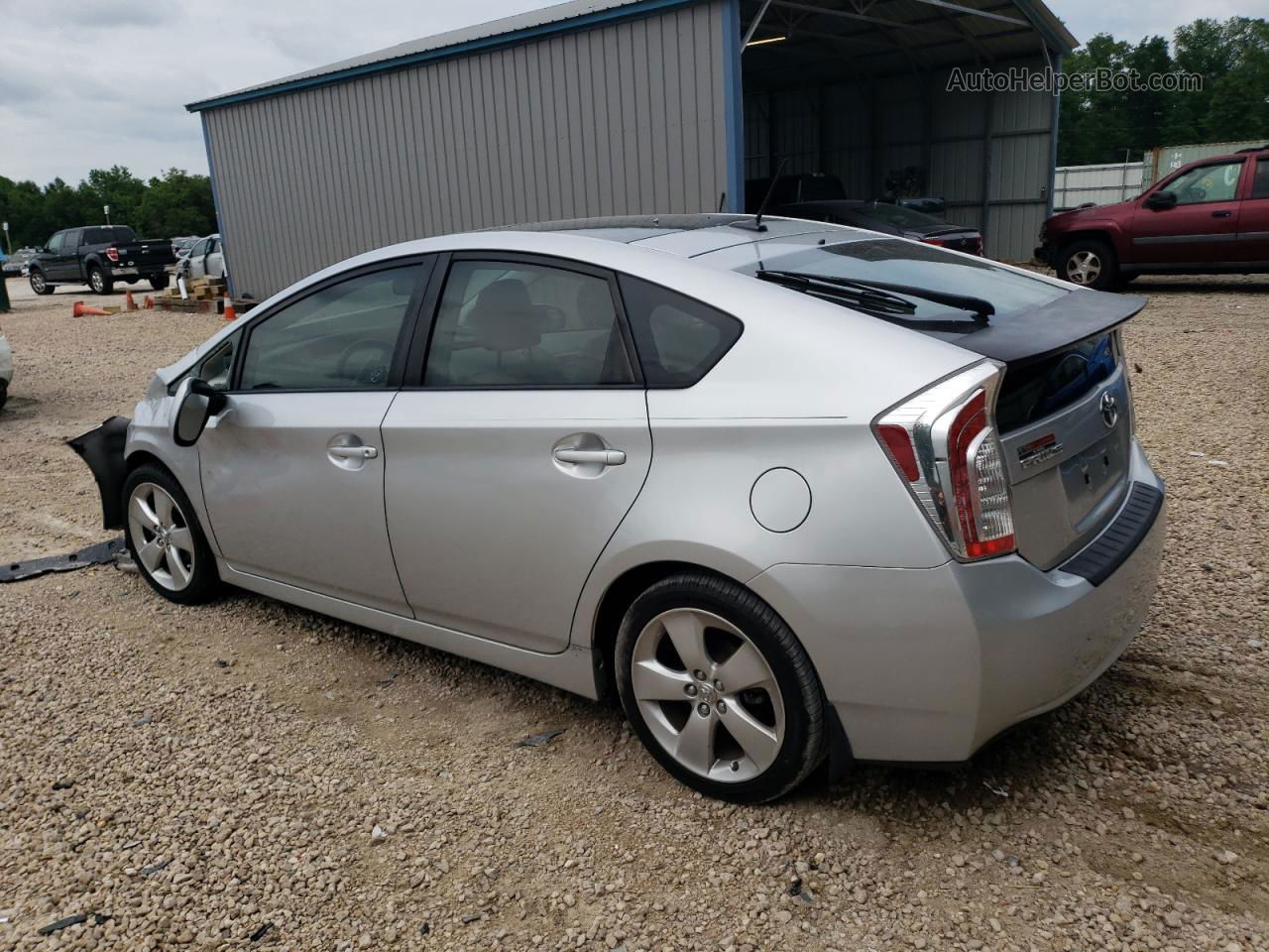 2012 Toyota Prius  Серебряный vin: JTDKN3DU5C5458262