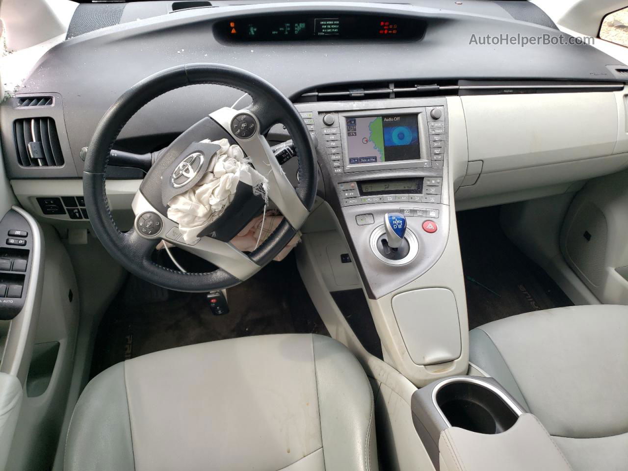 2012 Toyota Prius  Серебряный vin: JTDKN3DU5C5458262