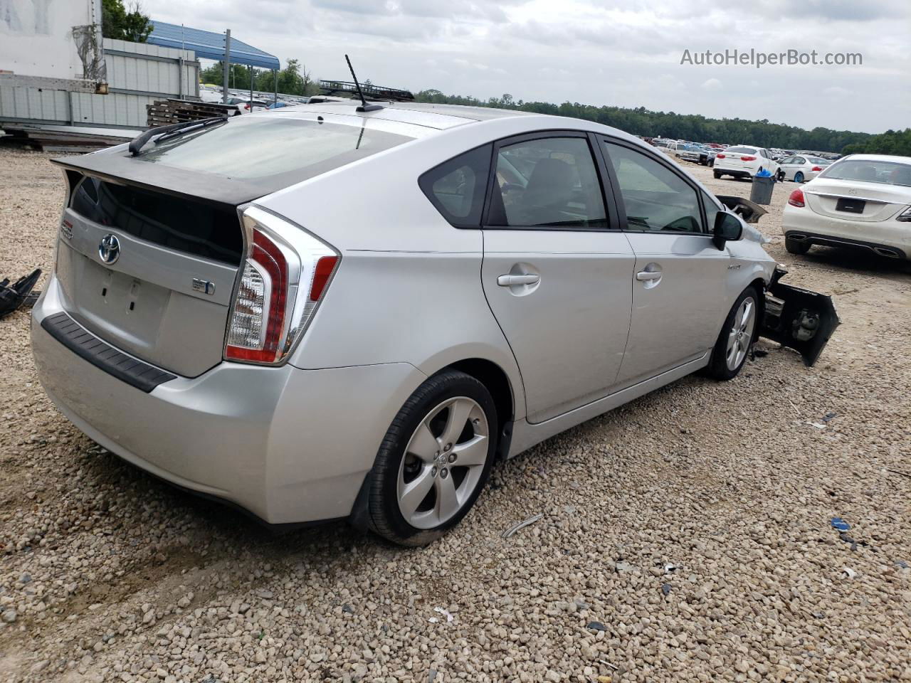 2012 Toyota Prius  Silver vin: JTDKN3DU5C5458262