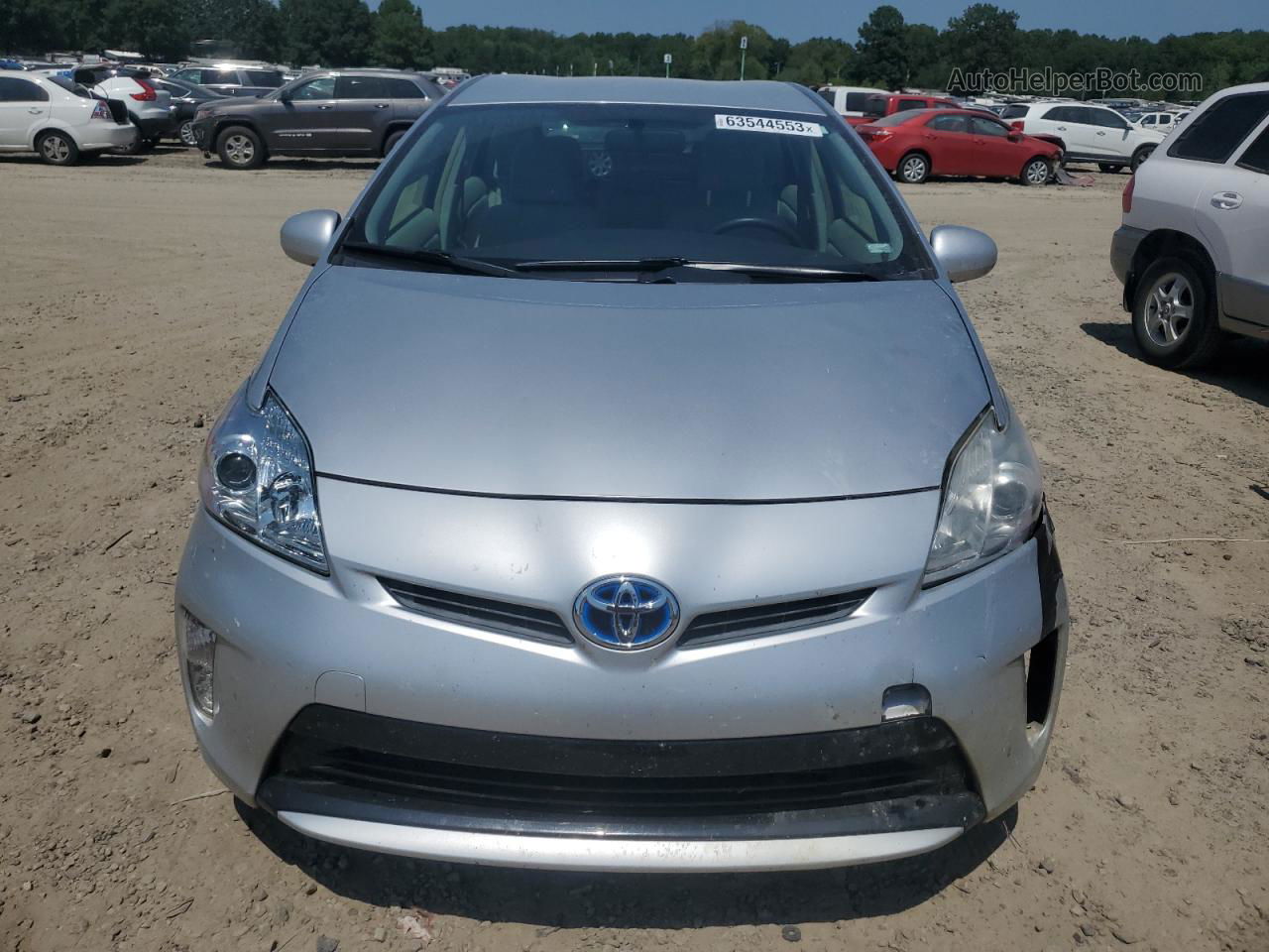 2012 Toyota Prius  Серебряный vin: JTDKN3DU5C5480178