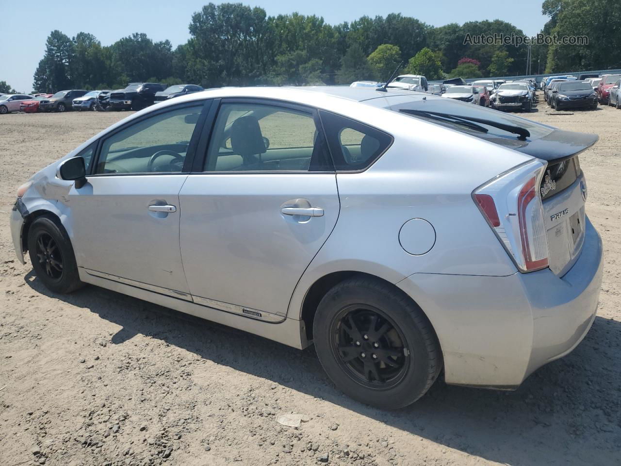 2012 Toyota Prius  Серебряный vin: JTDKN3DU5C5480178