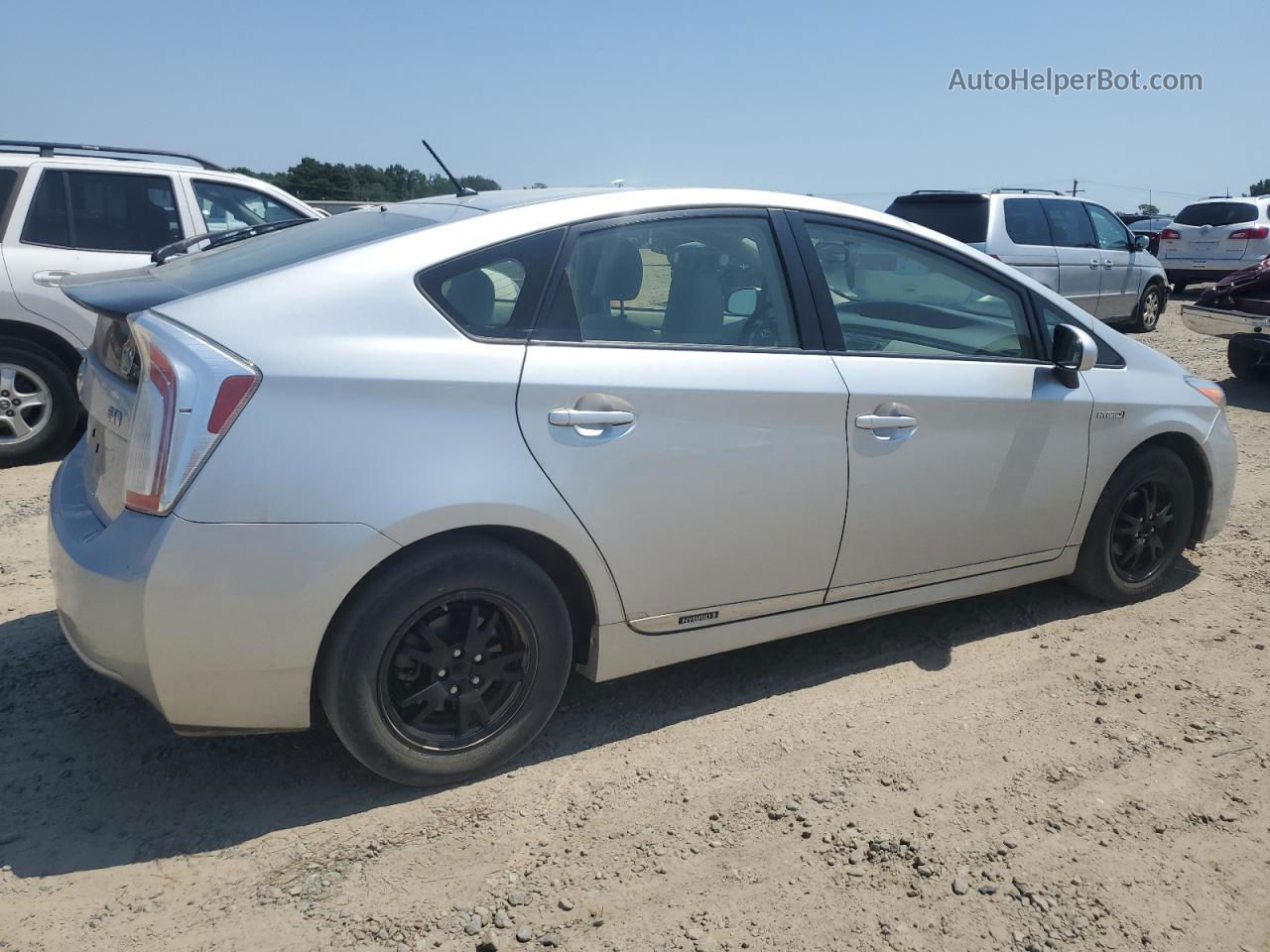 2012 Toyota Prius  Silver vin: JTDKN3DU5C5480178